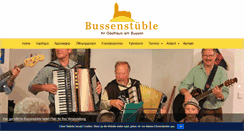 Desktop Screenshot of bussenstueble.de